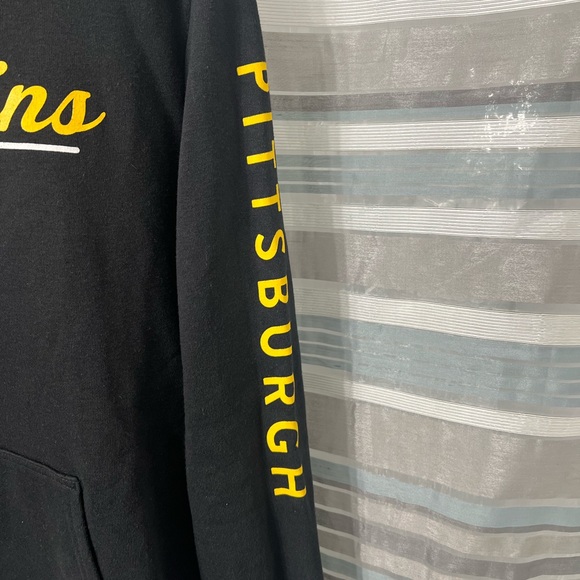 Fanatics Pittsburgh Penguins Hockey Black Pullover Hoodie - Picture 4 of 9